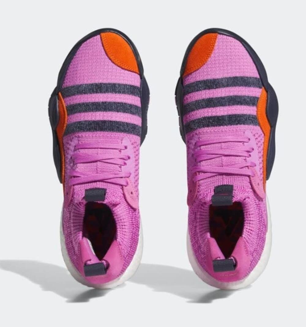 Adidas Trae Young 2 Pink Orange Basketball Shoes H06483 Men's 9.5 New Box